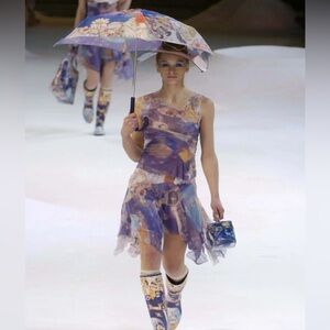 Issey Miyake 2004 Aya Takano Collaboration Skirt